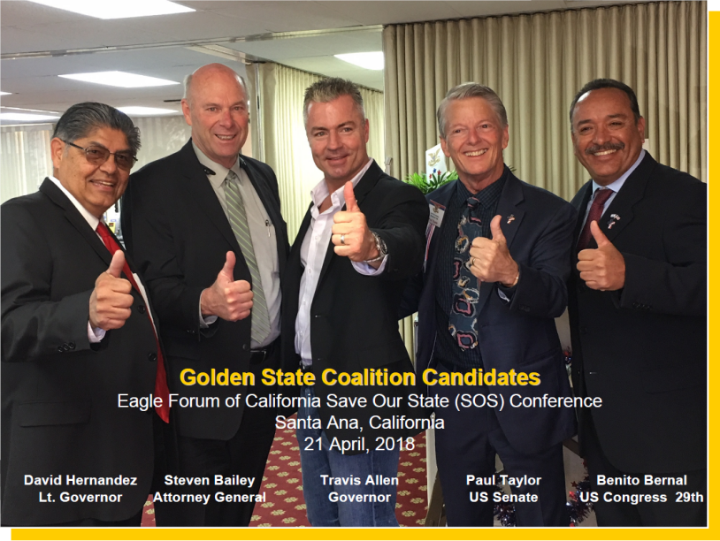 GSC Candidates at Eagle Forum of California